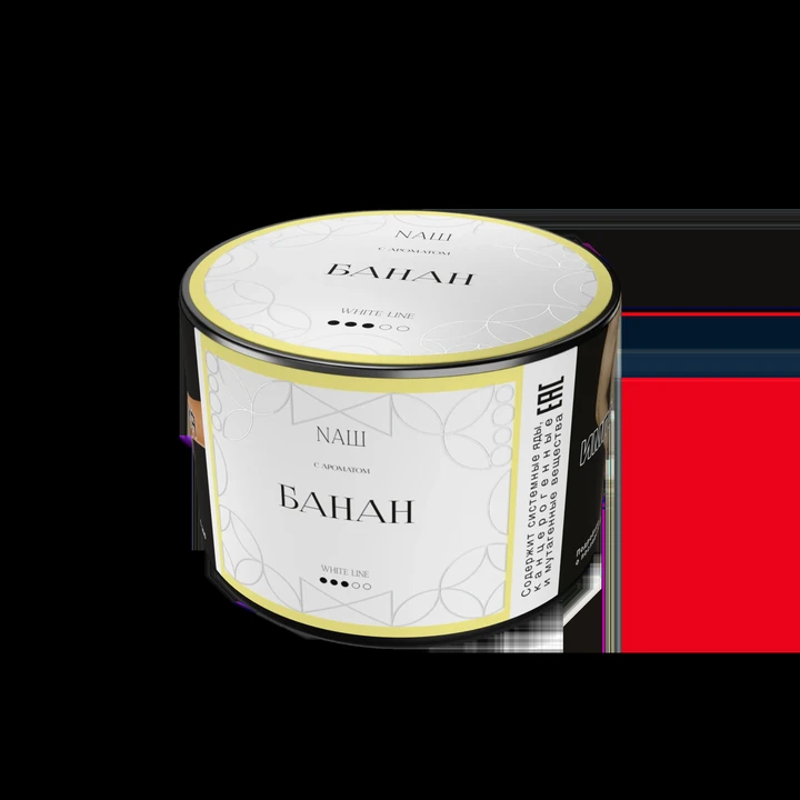 Табак для кальяна NAШ White Банан 40 гр