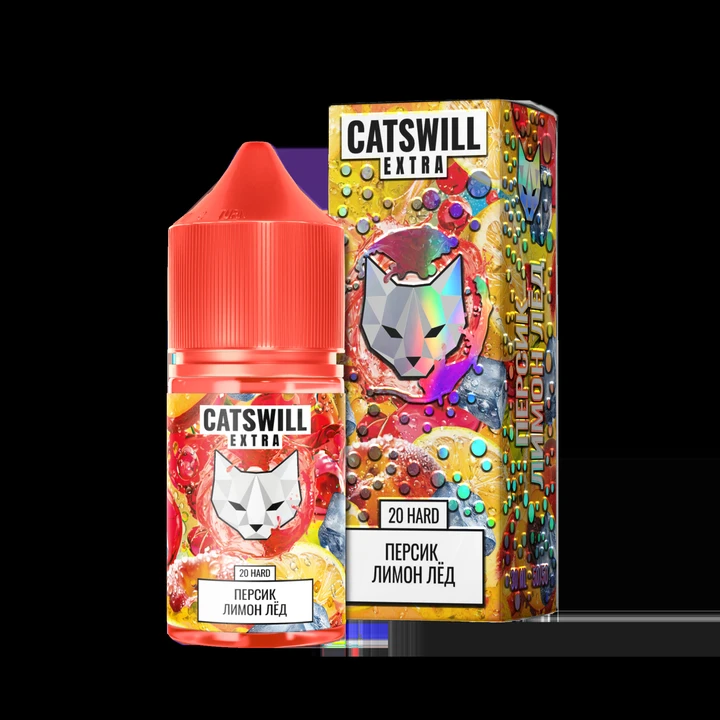 Жидкость Catswill Extra Strong Персик Лимон Лёд 30 мл
