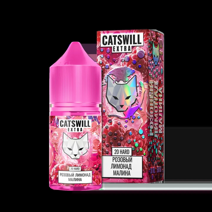 Жидкость Catswill Extra Strong Розовый Лимонад Малина 30 мл