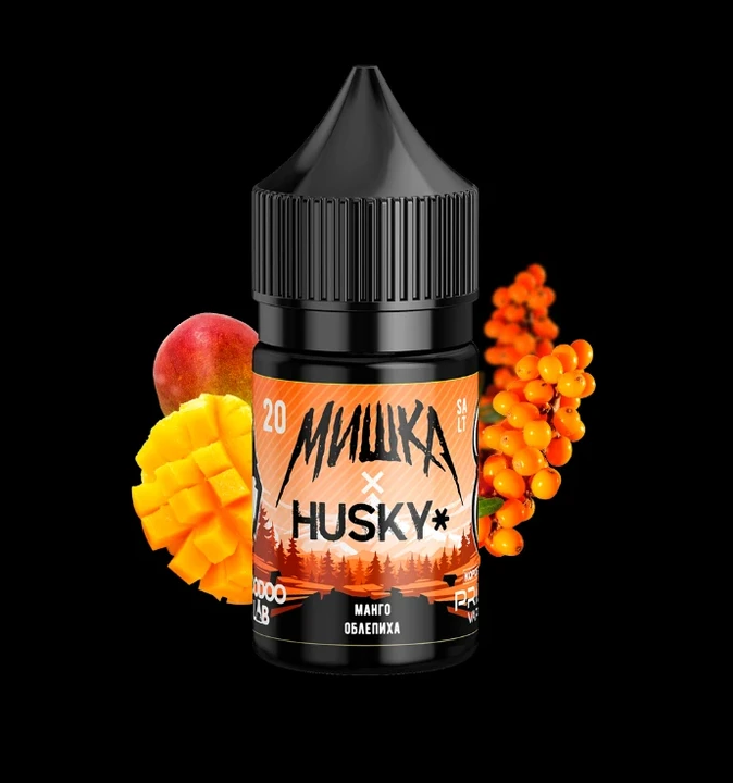 Жидкость Мишка x Husky Strong Манго Облепиха 30 мл
