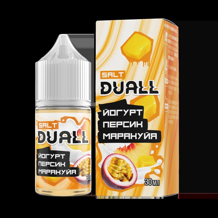 Жидкость Duall Strong Йогурт Персик Маракуйя 30 мл