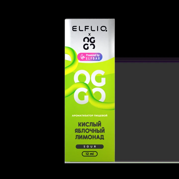 Oggo x Elfliq Sour Strong Кислый Яблочный Лимонад 30 мл