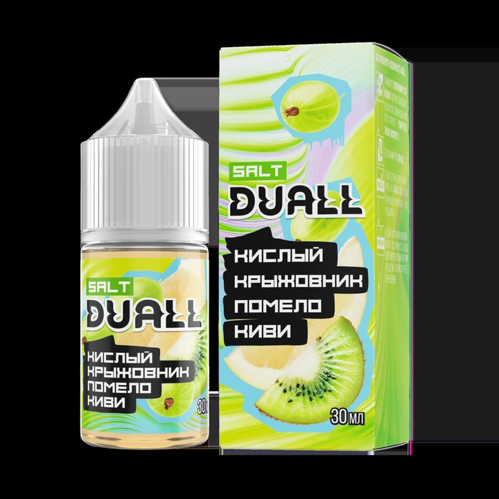 Жидкость Duall Strong Кислый Крыжовник Помело Киви 30 мл