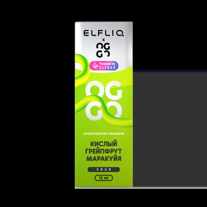 Oggo x Elfliq Sour Strong Кислый Грейпфрут Маракуйя 30 мл