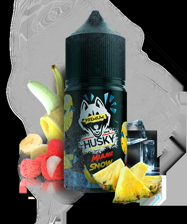 Жидкость Husky Premium Strong Miami Snow (Ананас Личи Банана Лёд) 30 мл