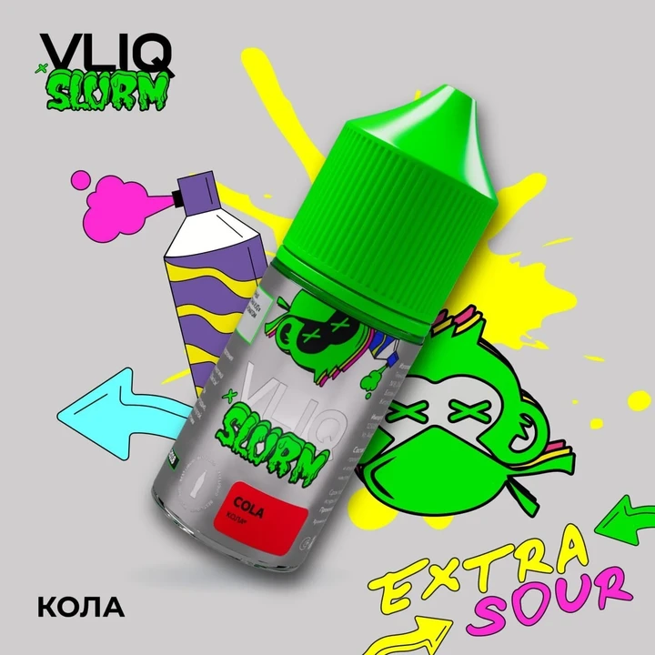 Жидкость Vliq x Slurm Strong Кола 30 мл