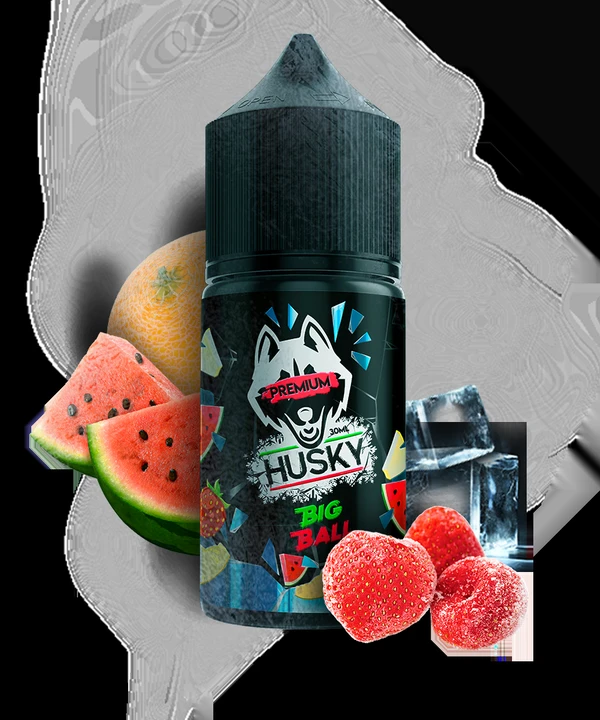 Жидкость Husky Premium Strong Big Ball (Арбуз Дыня Клубника Лёд) 30 мл