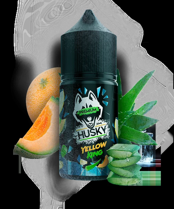 Жидкость Husky Premium Strong Yellow King (Медовая Дыня Вьетнамская Дыня Алоэ и Лёд) 30 мл