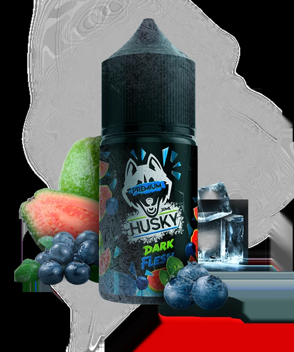 Жидкость Husky Premium Strong Dark Flesh (Черника Гуава и Лёд) 30 мл