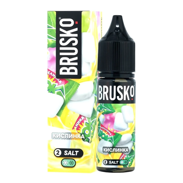 Жидкость Brusko Salt Кислинка 35ml 20mg Ultra