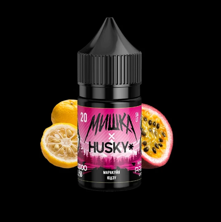 Жидкость Мишка x Husky Strong Маракуйя Юдзу 30 мл