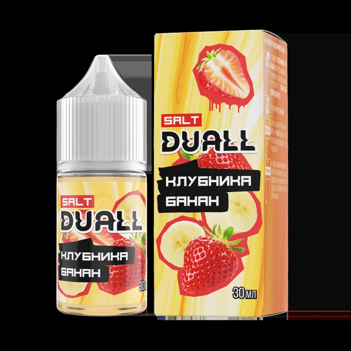 Жидкость Duall Strong Клубника Банан 30 мл