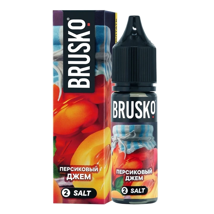 Жидкость Brusko Salt Персиковый Джем 35Ml 20 Ultra