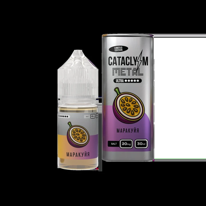 Жидкость Cataclysm Metal Salt 20 мг Маракуйя 30 мл
