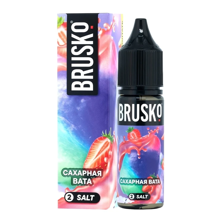 Жидкость Brusko Salt Сахарная Вата 35Ml 20 Ultra