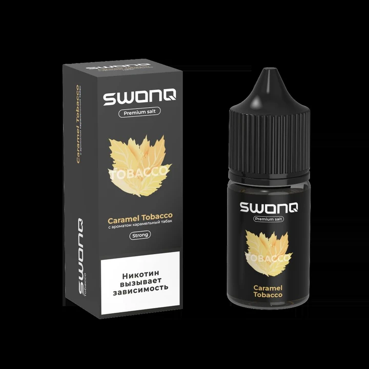 Жидкость Swonq Tobacco Strong Caramel Tobacco (Карамельный Табак) 30 мл