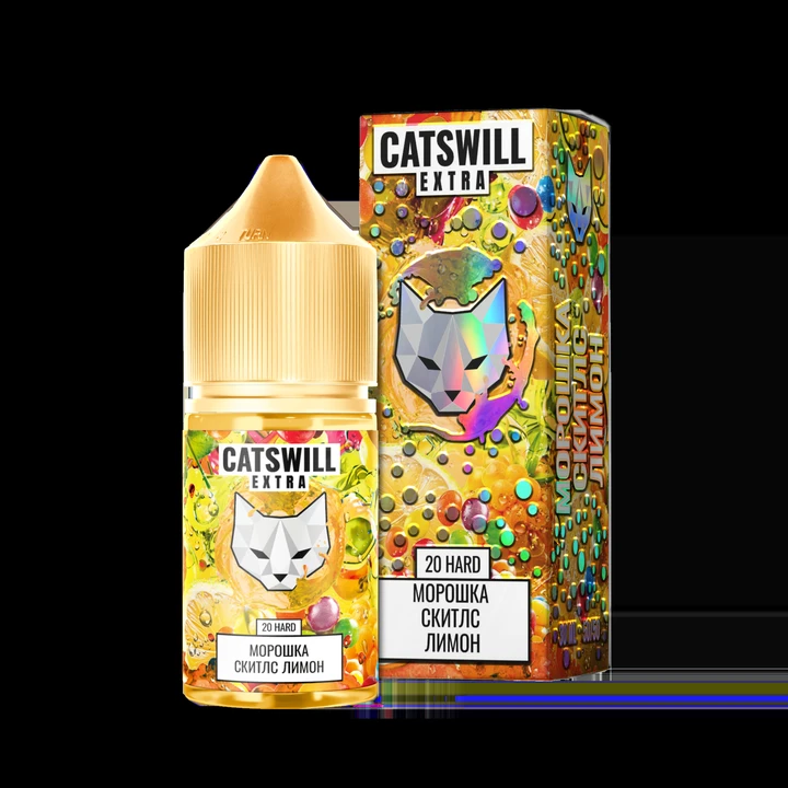 Жидкость Catswill Extra Strong Морошка Скитлс Лимон 30 мл