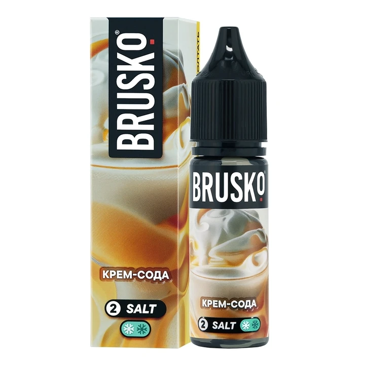 Жидкость Brusko Salt Крем - Сода 35ml 20mg