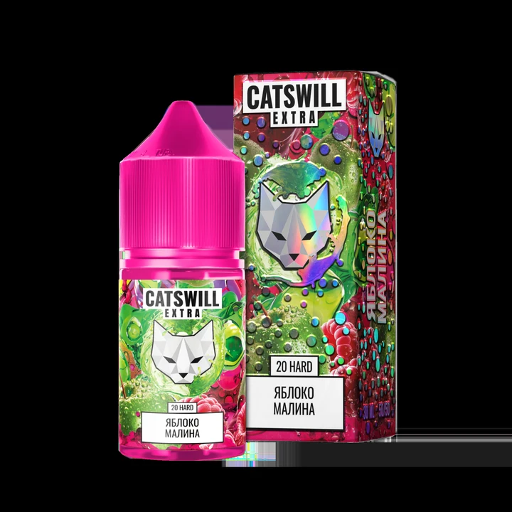 Жидкость Catswill Extra Strong Яблоко Малина 30 мл