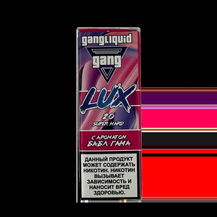 Жидкость Gang Lux Salt Бабл Гам 30Мл 20 Super Hard