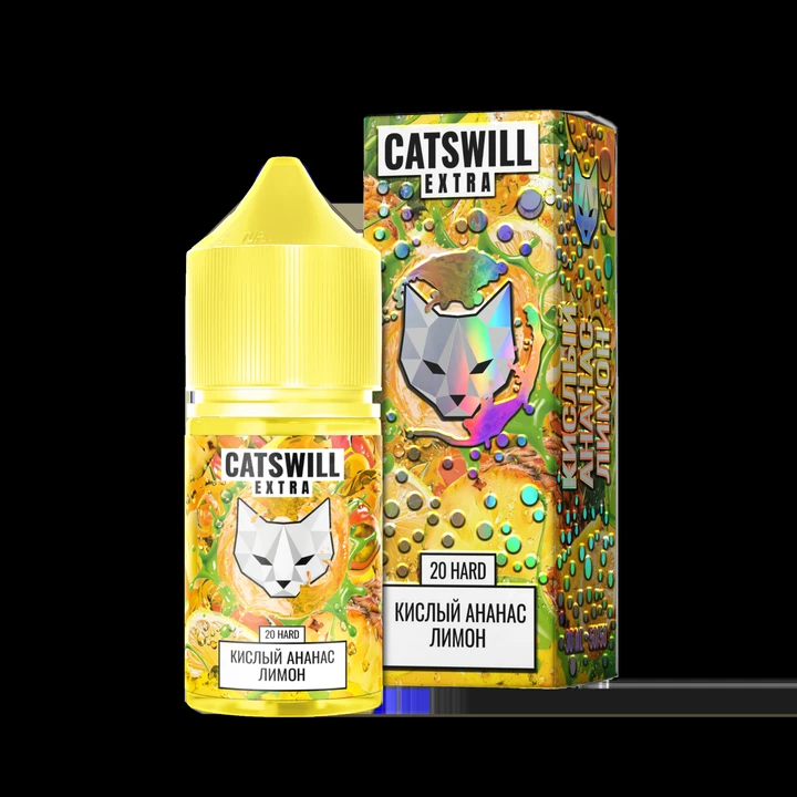 Жидкость Catswill Extra Strong Кислый Ананас Лимон 30 мл