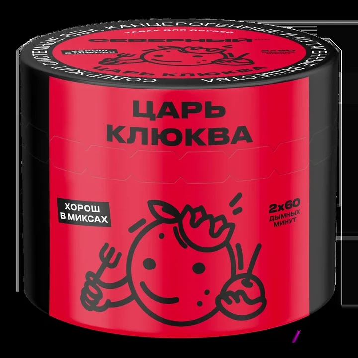 Табак для кальяна Северный Classic Царь Клюква 40 гр