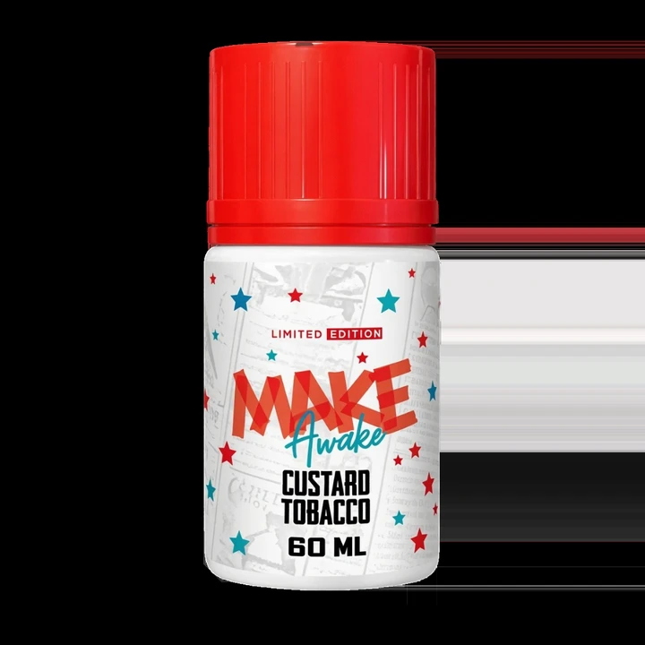 Жидкость Make Awake 6 Mg Custard Tobacco (Заварной Крем Табак) 60 мл