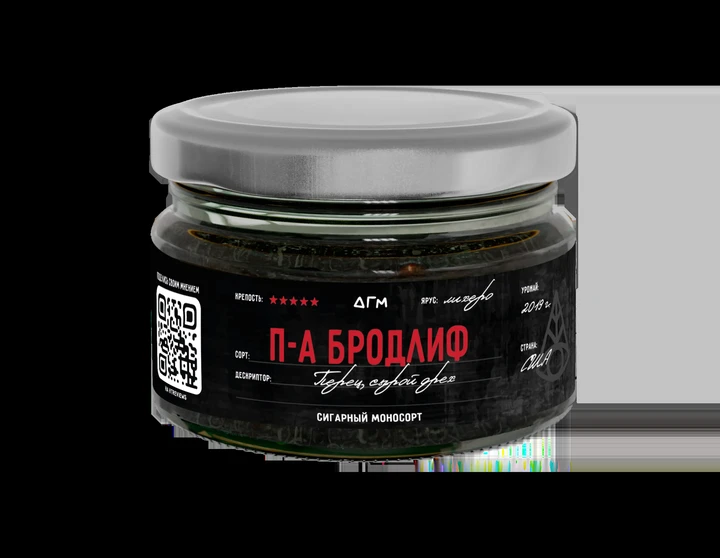 Табак для кальяна Dogma 100% П-А Бродлиф Лихеро 20 гр
