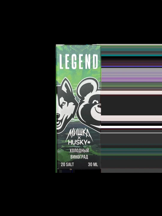Жидкость Мишка x Husky Legend Strong Холодный Виноград 30 мл