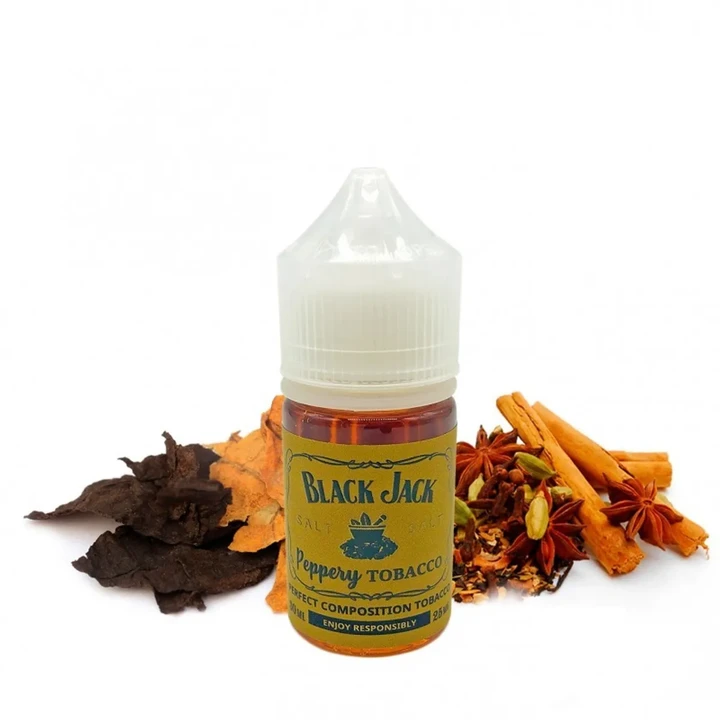Жидкость Black Jack 20 мг Peppery Tobacco 30 мл