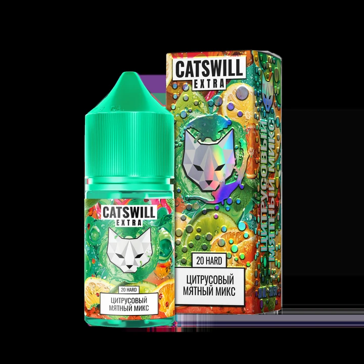 Жидкость Catswill Extra Strong Цитрусовый Мятный Микс 30 мл