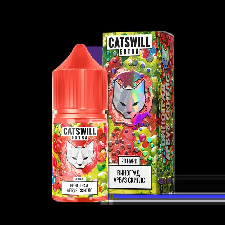 Жидкость Catswill Extra Strong Виноград Арбуз Скитлс 30 мл