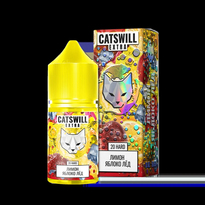 Жидкость Catswill Extra Strong Лимон Яблоко Лёд 30 мл