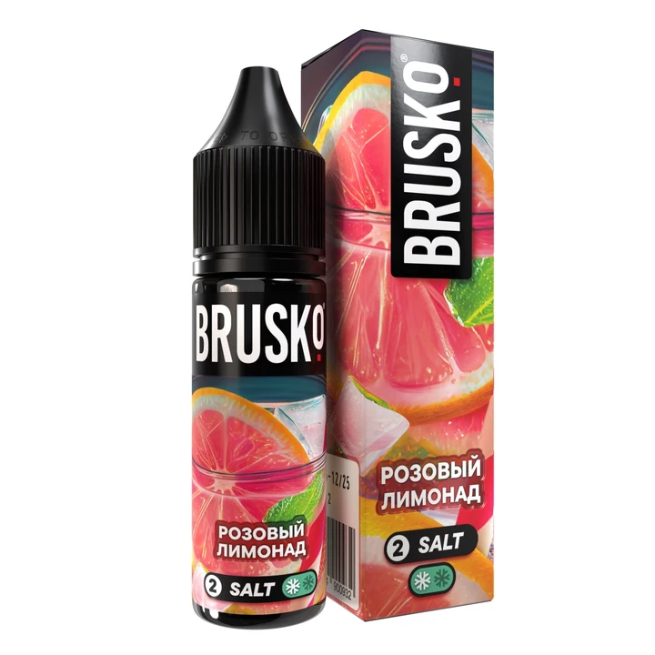 Жидкость Brusko Salt Розовый Лимонад 35 мл. 20ultra мг