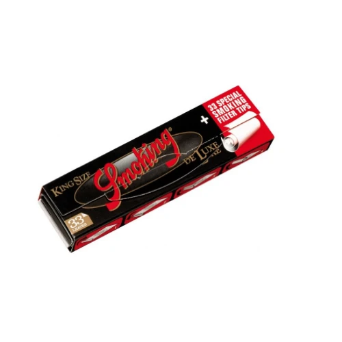 Бумага самокруток SMOKING KING SIZE DELUXE*33*50