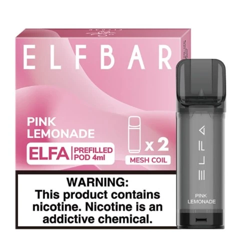 Картридж Elf Bar x2 Elfa 20 мг, 4 мл (Pink Lemonade)