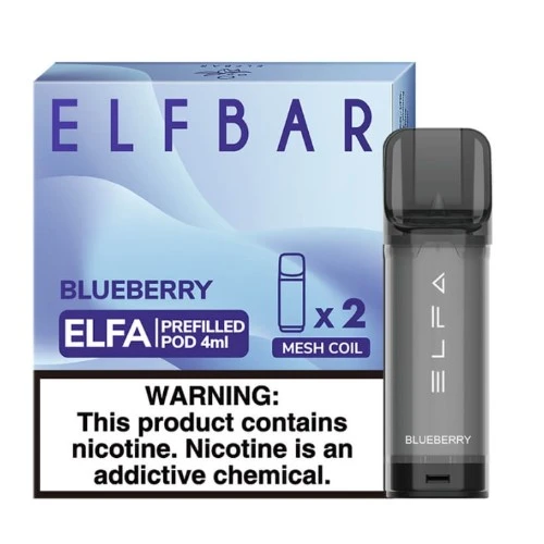 Картридж Elf Bar x2 Elfa 20 мг, 4 мл (Blueberry)
