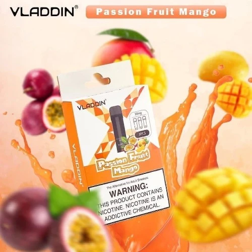 Vladdin картриджи 20 ml маракуйя манго