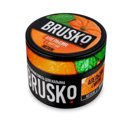 Brusko 50 гр. Medium Апельсин с Мятой