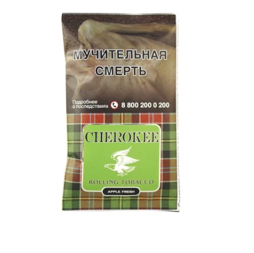 Табак курительный тонкорезаный CHEROKEE Apple Fresh/1 кор. х 40 кис. х 25 г