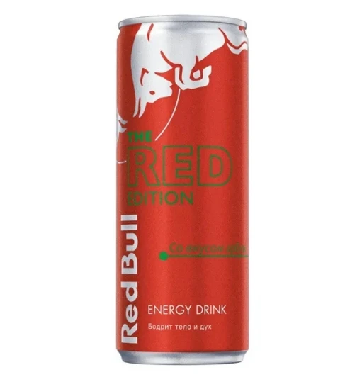 Нап.энерг.RedBull The Red Edition (со вкусом арбуза) RU мет/б 24x355мл