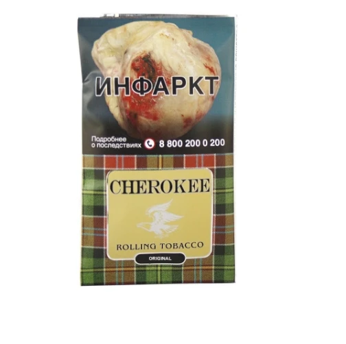 Табак курительный тонкорезаный CHEROKEE Original/1 кор. х 40 кис. х 25 г