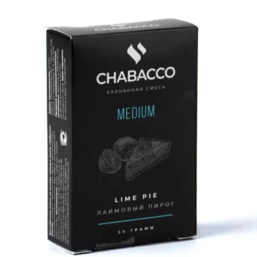 Chabacco 50 гр. "Lime Pie" (Лаймовый Пирог) Medium