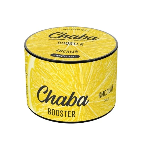 Chaba "Booster" (Кислый) Nicotine Free 50 гр
